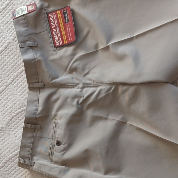 Haggar Mens Wrinkle Resistant Khakis - NWT - Picture 5 of 7